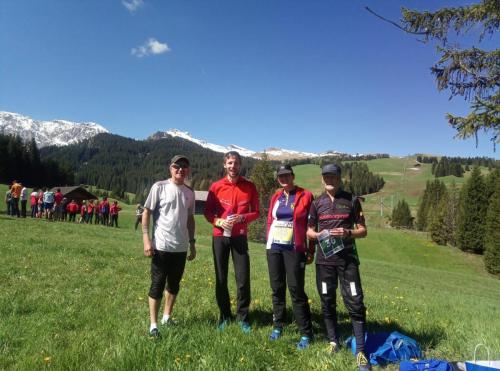 Teamfoto Relay of the Dolomites 2019
