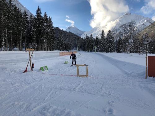 SKI O Zieleinlauf