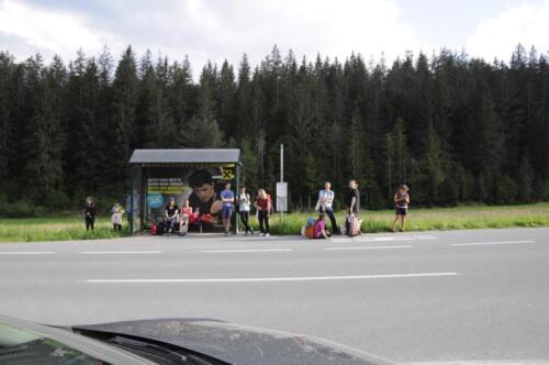 Öffentliche Anreise zum Orientierungslauf